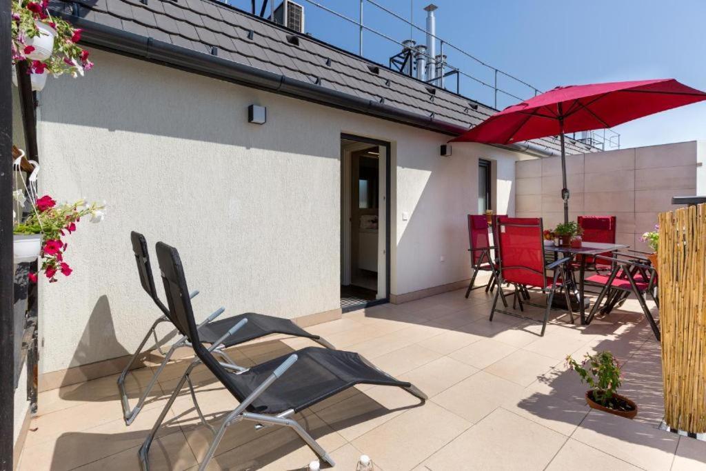 Erkel Rooftop Suites Budapest Eksteriør billede